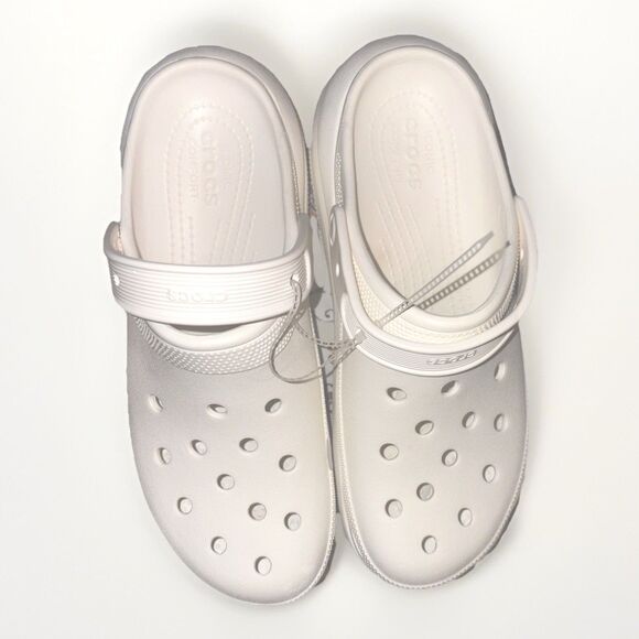 Crocs Classic Crush Clogs White Men’s Size 11 NEW - Picture 6 of 6